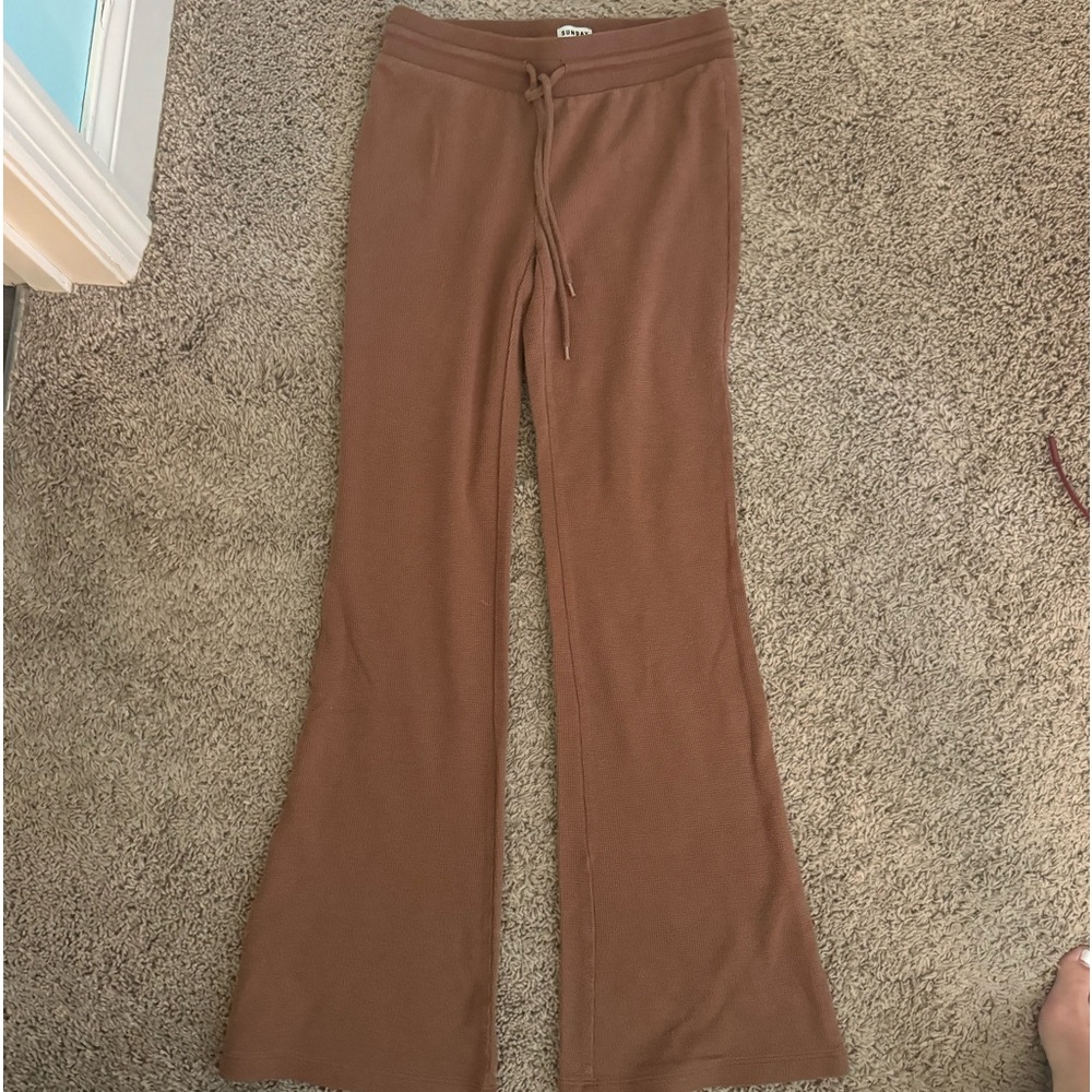 Aritzia Sunday Best Waffle Pant